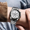 Reloj Hombre BENYAR LE MANS Clásico-Sport Cuarzo Correa Acero Quirúrgico Cristal Mineral BENYAR