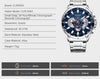 Reloj Hombre CURREN SPEED Cuarzo Acero Inoxidable Cristal Mineral ORIGINAL