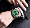 Reloj Hombre Pagani SUBMARINER GREEN Maquinaria Automatica Seiko, Acero Quirurgico, 100% Original